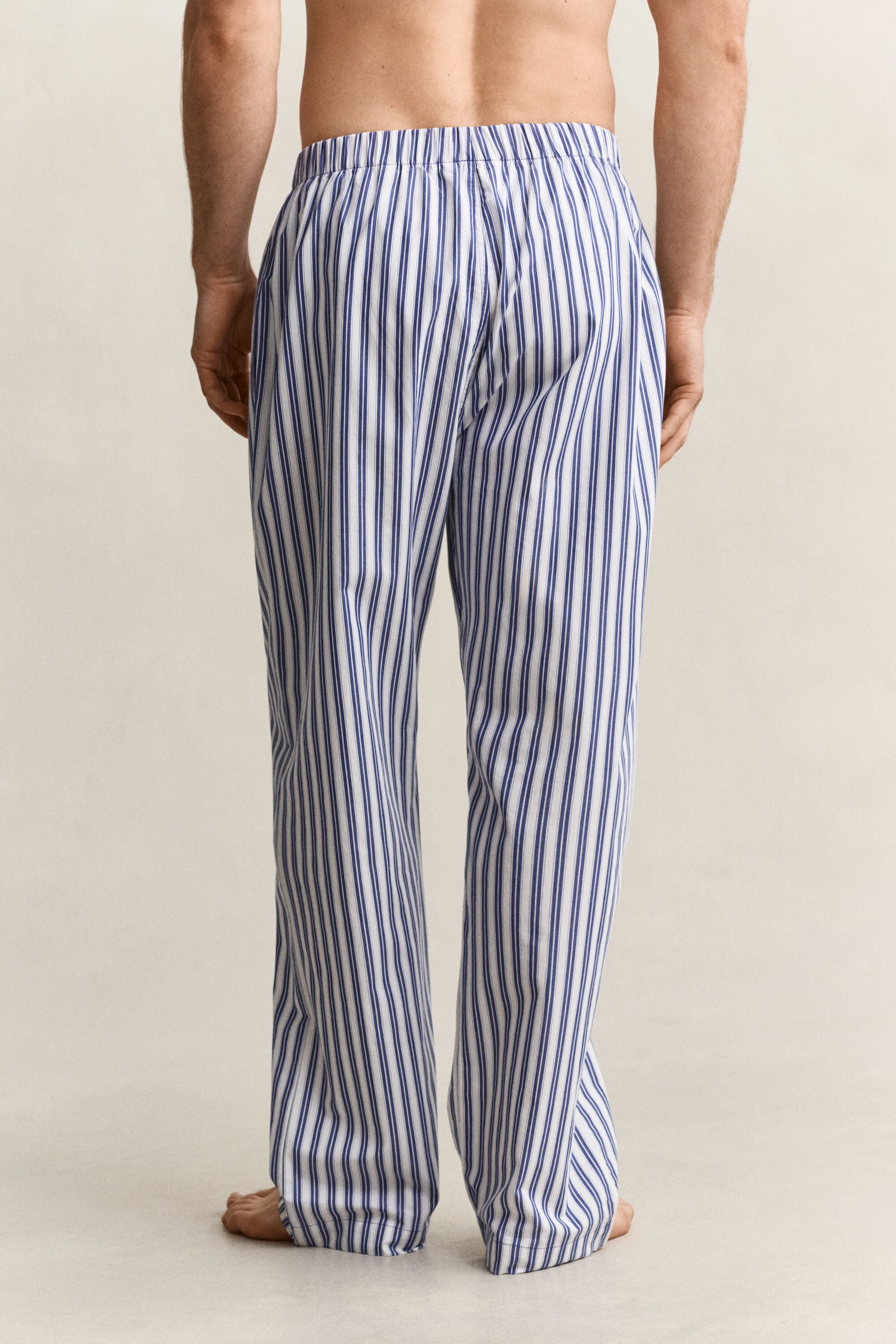 Stribede pyjamasbukser