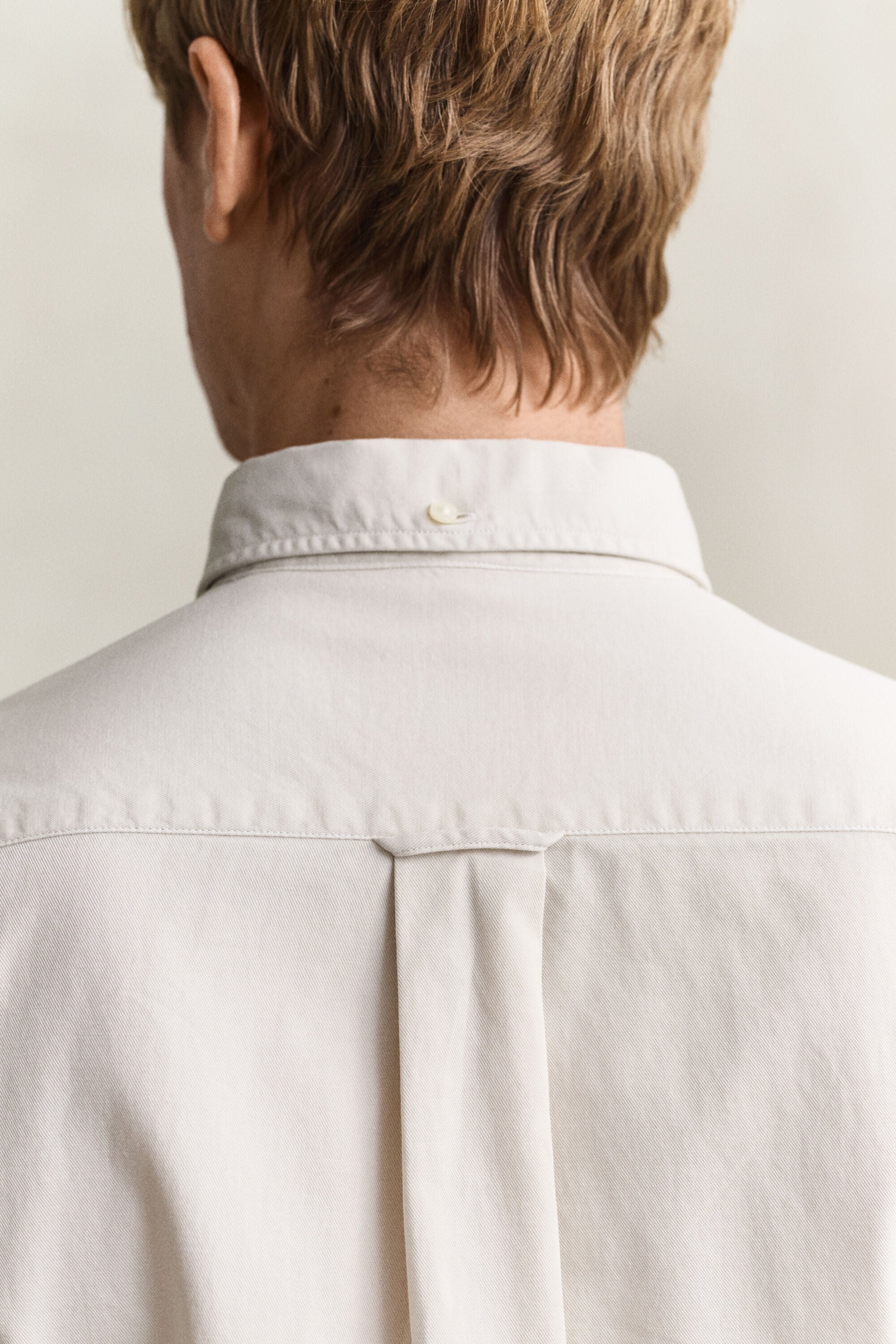 Regular fit skjorte af twill