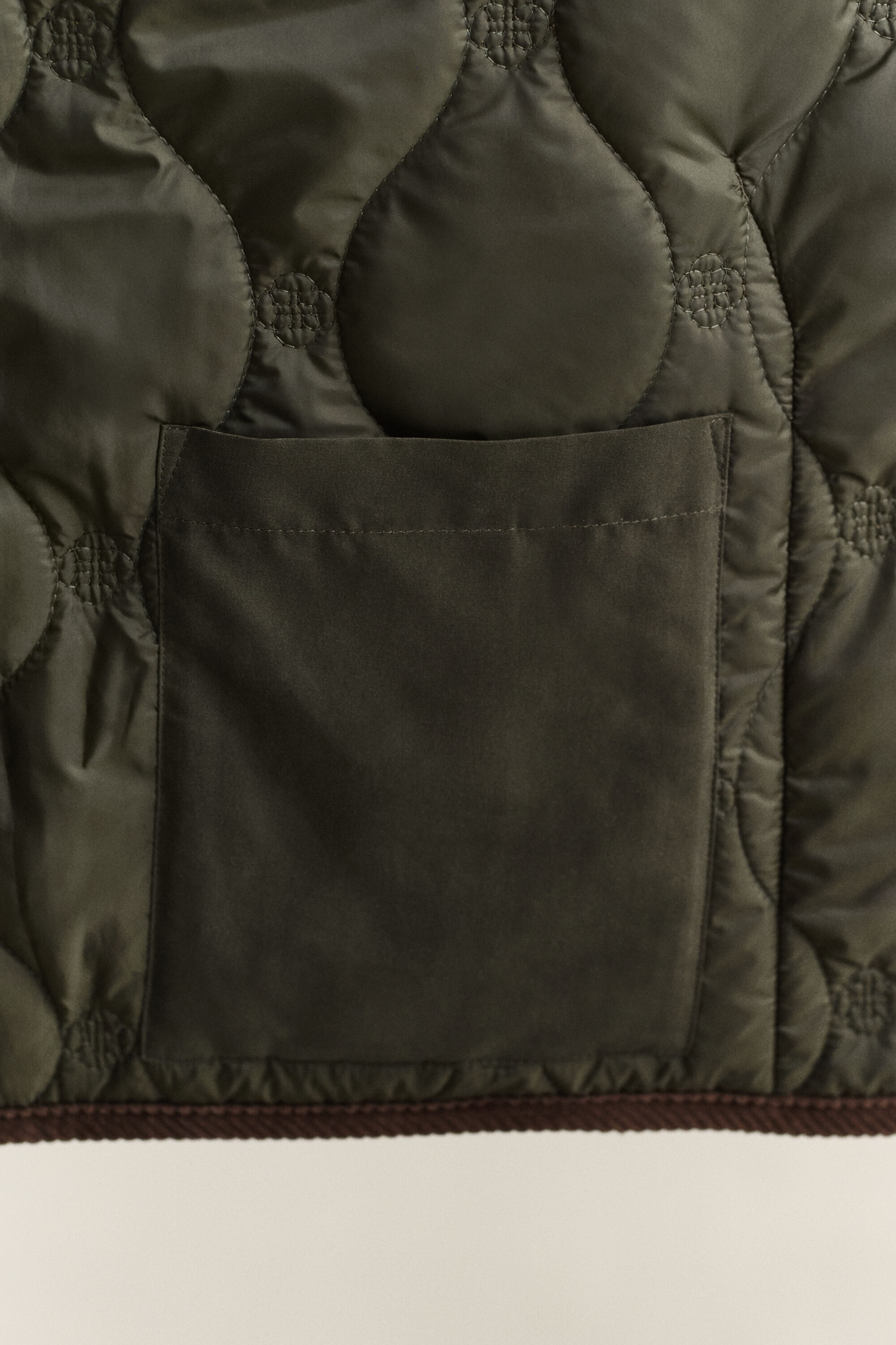 Monogram quiltet jakke