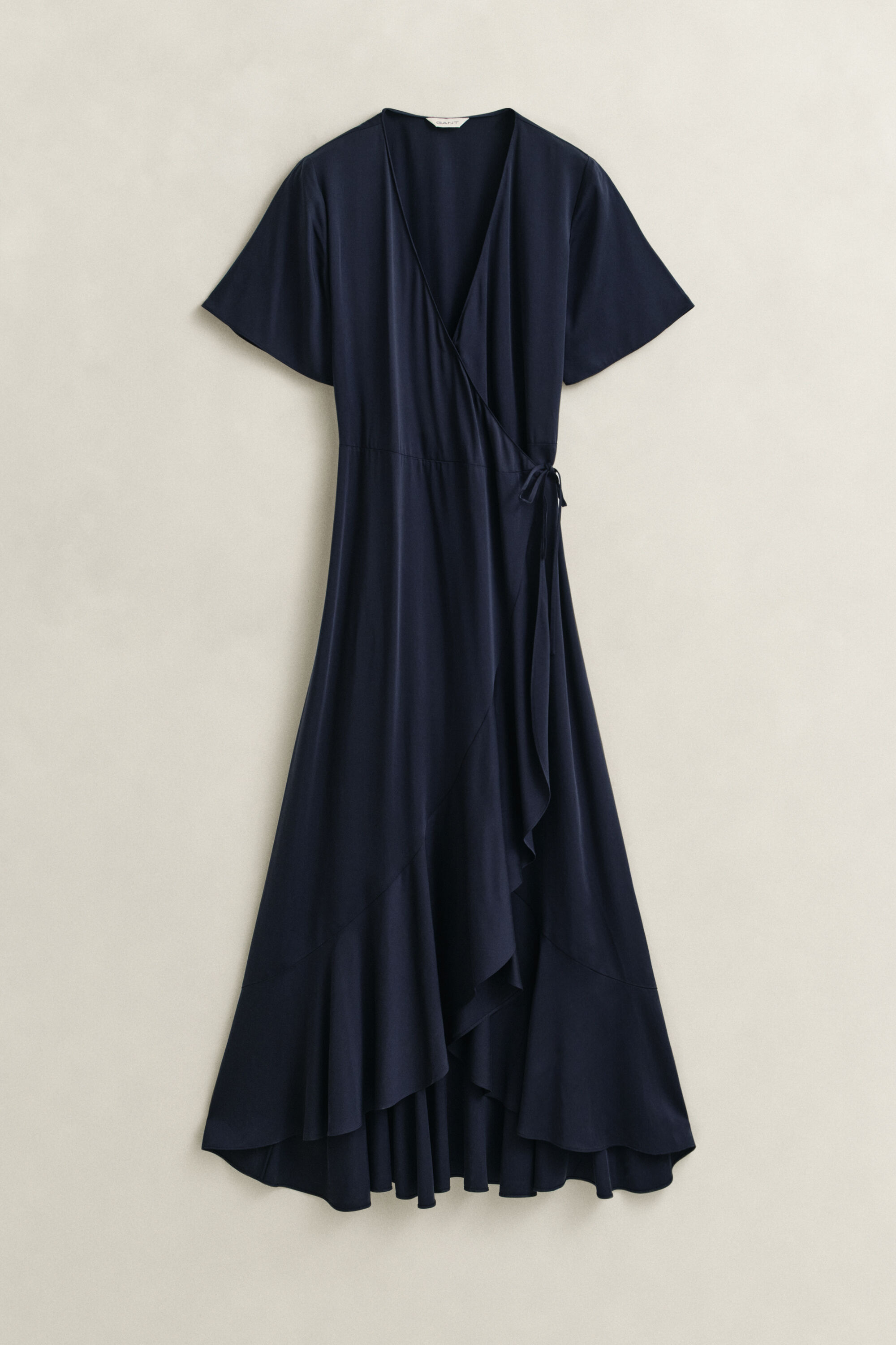 Flæset slå-om kjole