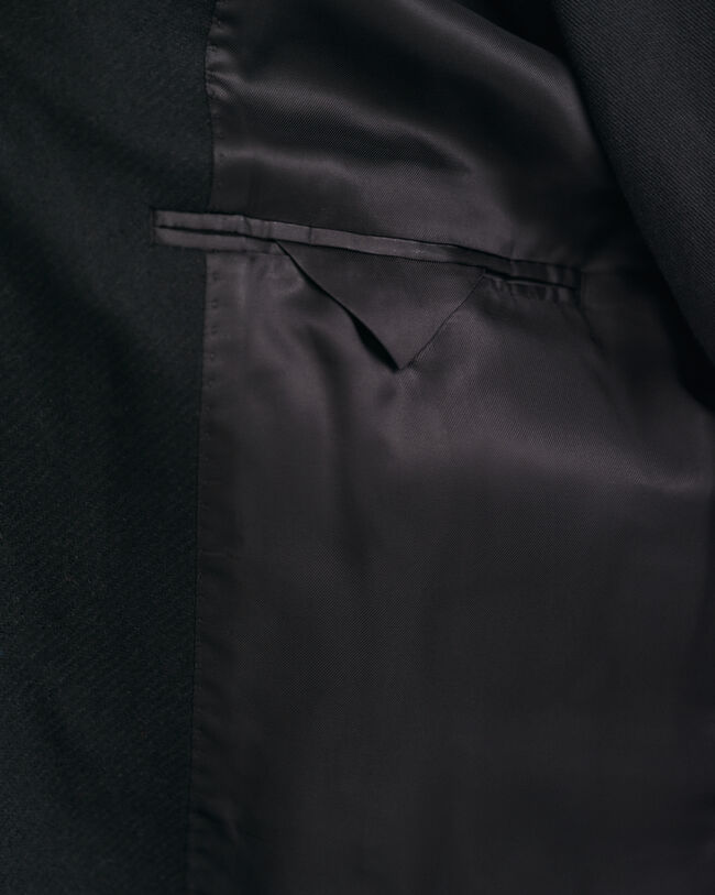 Tailored fit klassiske overjakke af uld