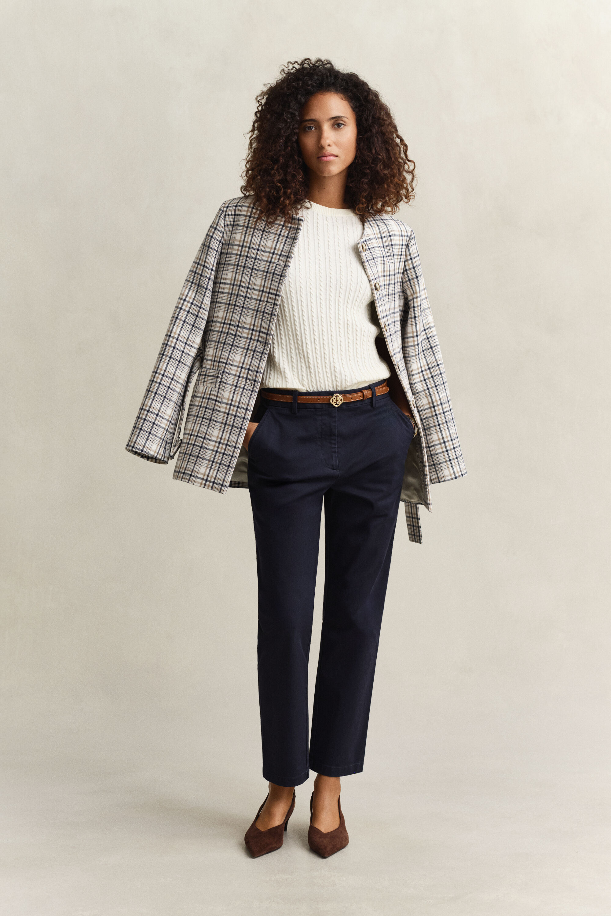 Slim fit chinobukser