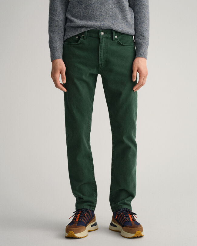 Arley Regular fit jeans af bl&oslash;dt twill