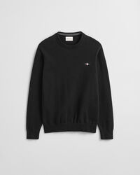Klassiske crewneck sweater i bomuld