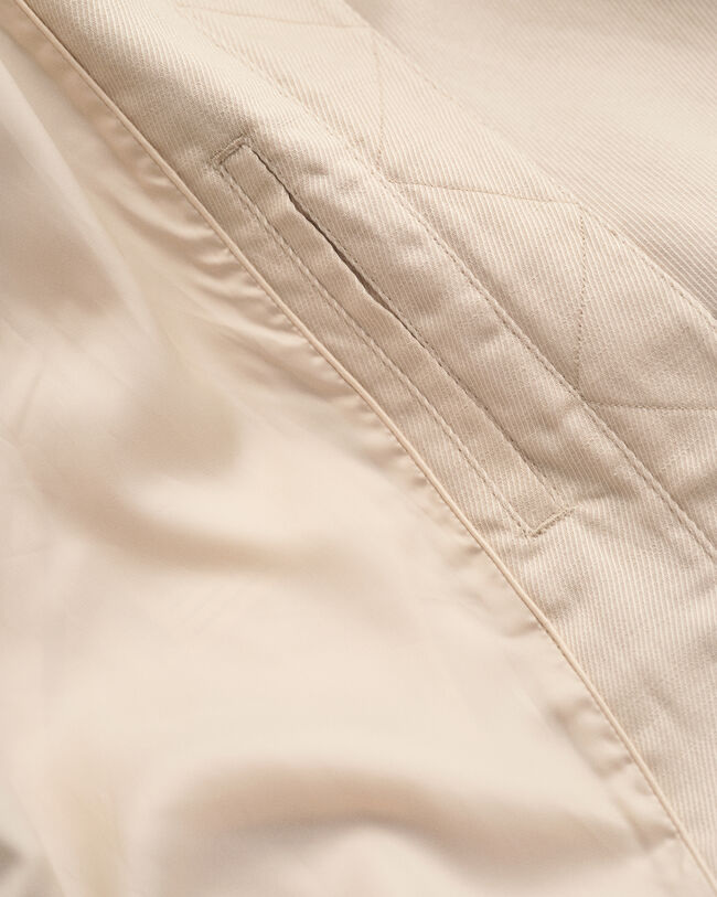 Bomberjakke i hørblanding