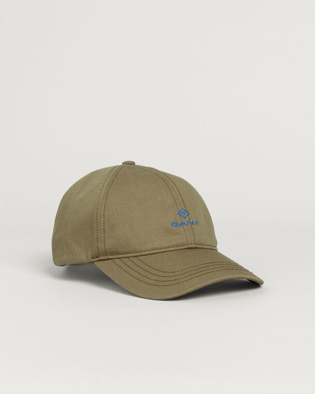 Kontrastfarvet twill-cap