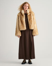 Maxi kjole med åben ryg