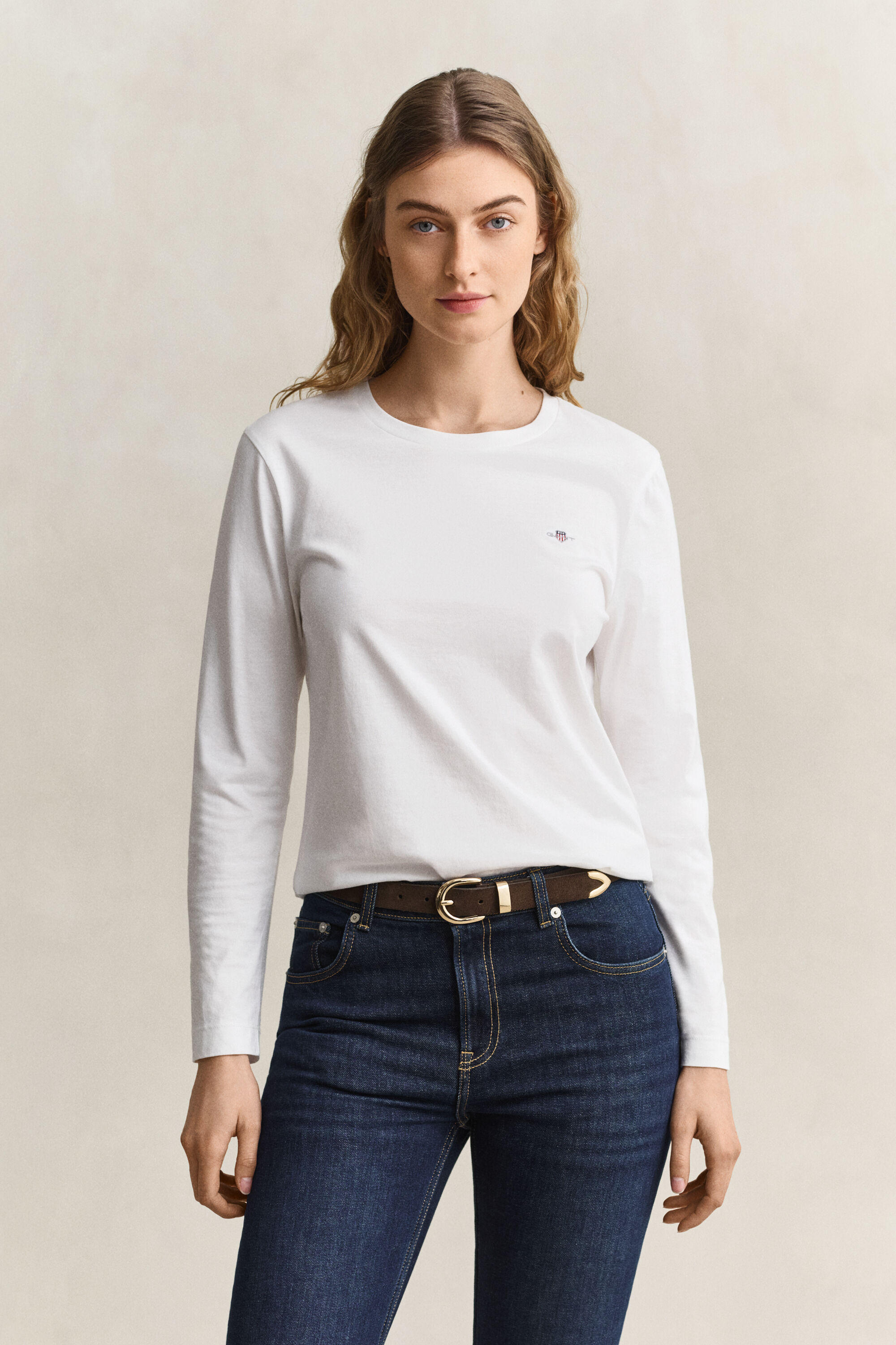 Shield T-shirt med lange ærmer