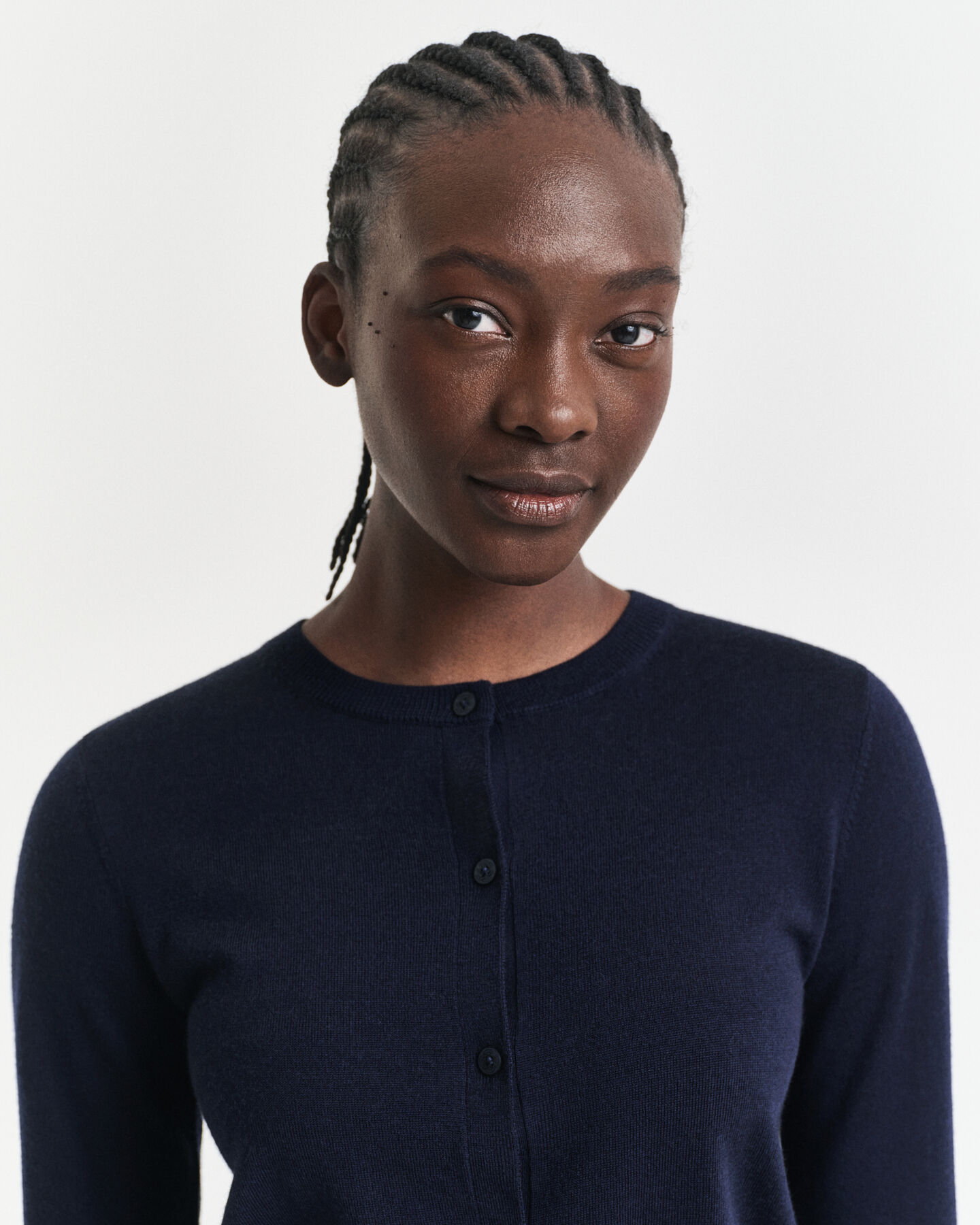 Cardigan af ekstra fin merinould