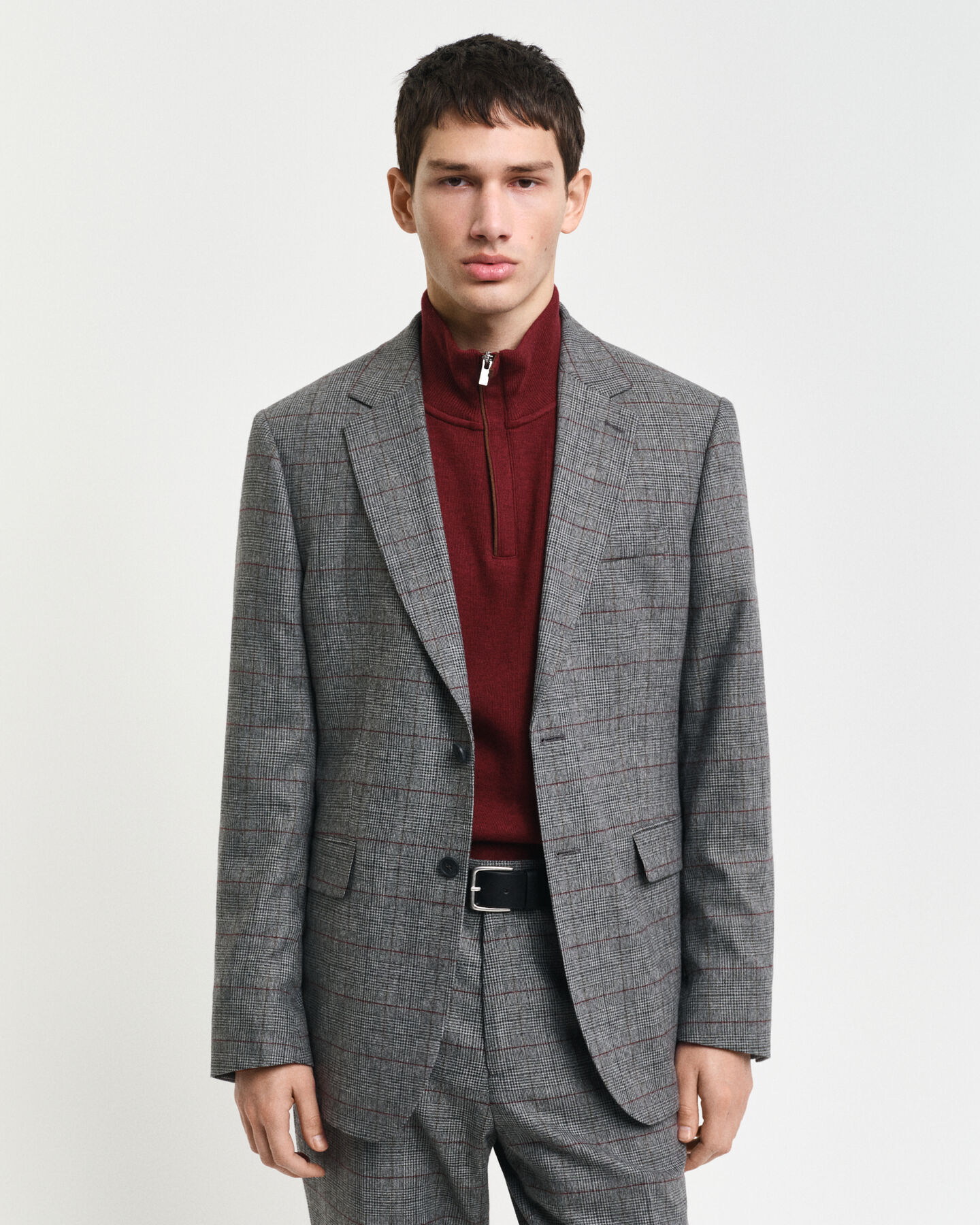 Jakkesæt-blazer med tern