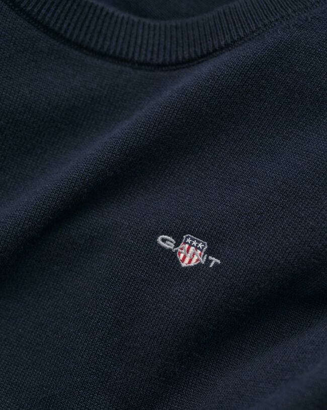 Teens Shield Classic crewneck sweater i bomuld