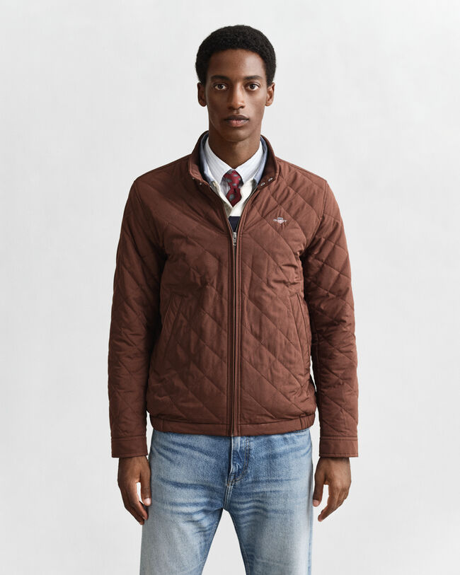 Quiltet Windcheater jakke