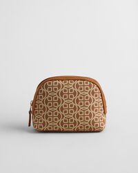 G Patterned makeup-taske