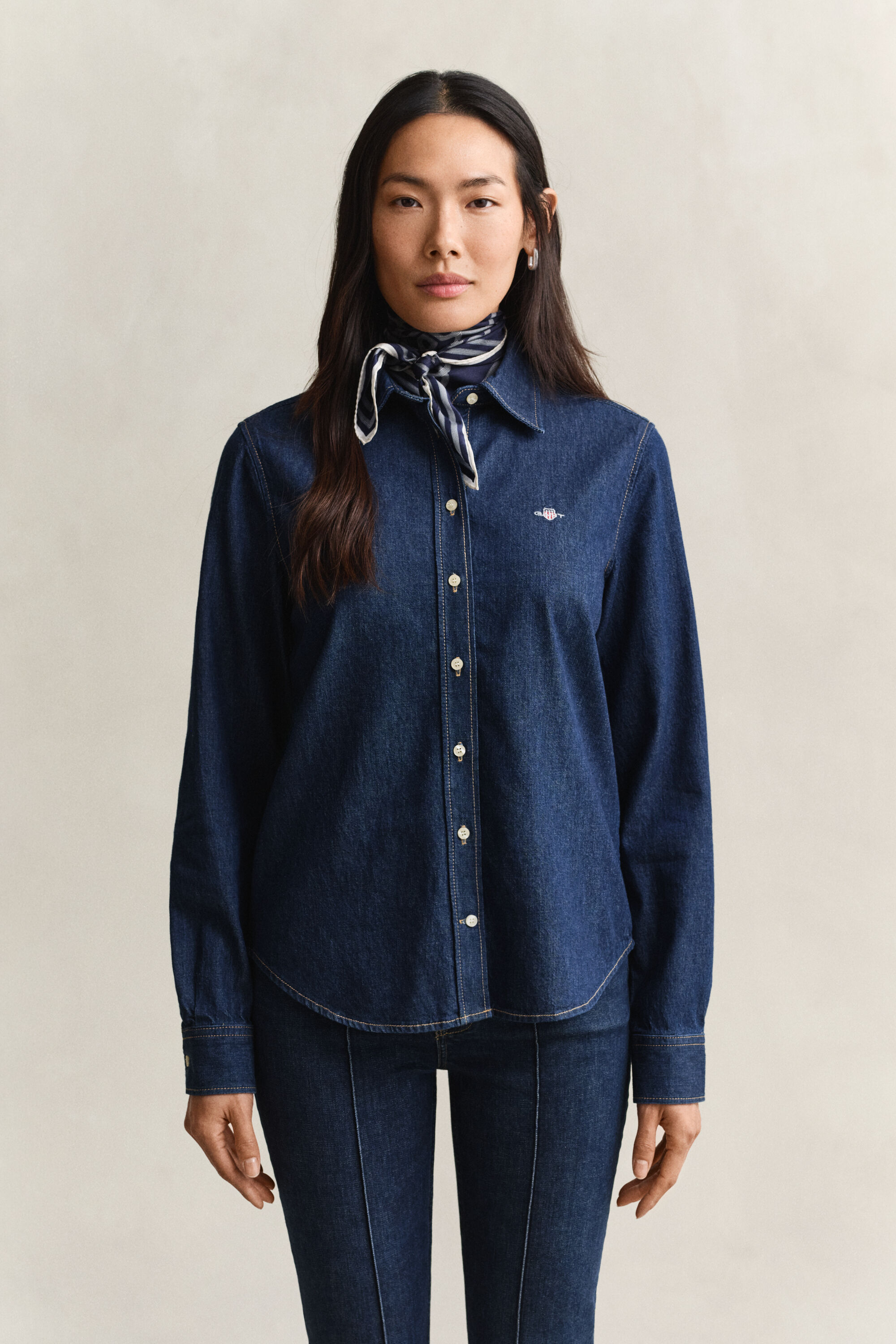 Denim skjorte
