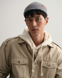 Fisherman beanie af bomuld