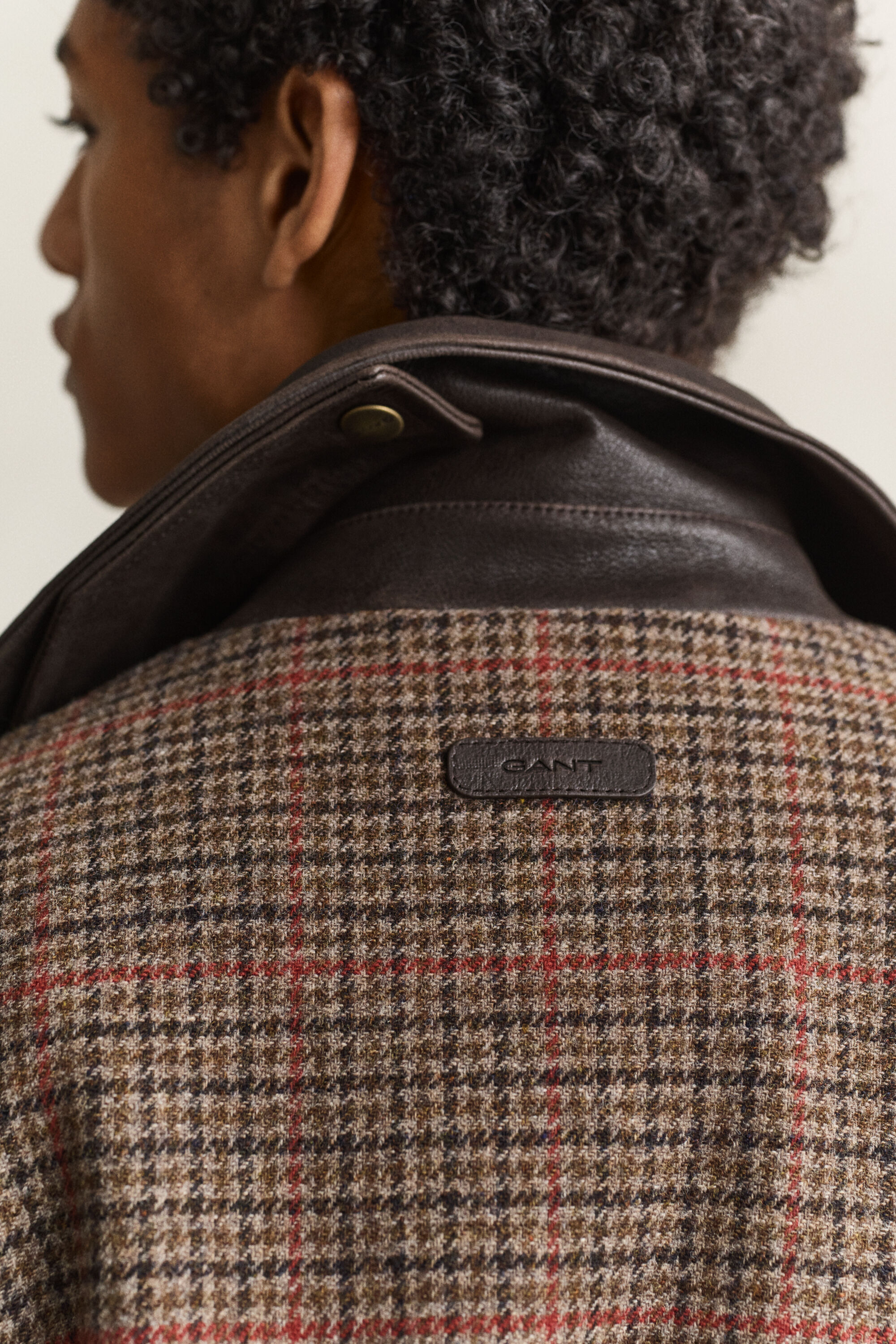 Decker jakke i britisk tweed