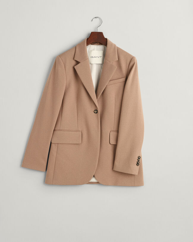 Regular fit jersey-blazer