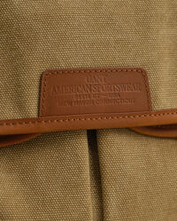 Fisketaske i vasket lærred