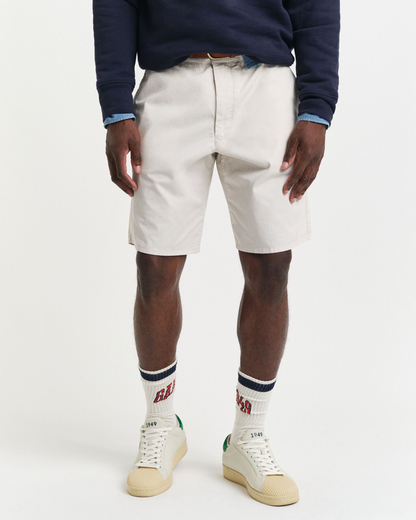 Relaxed fit chinoshorts