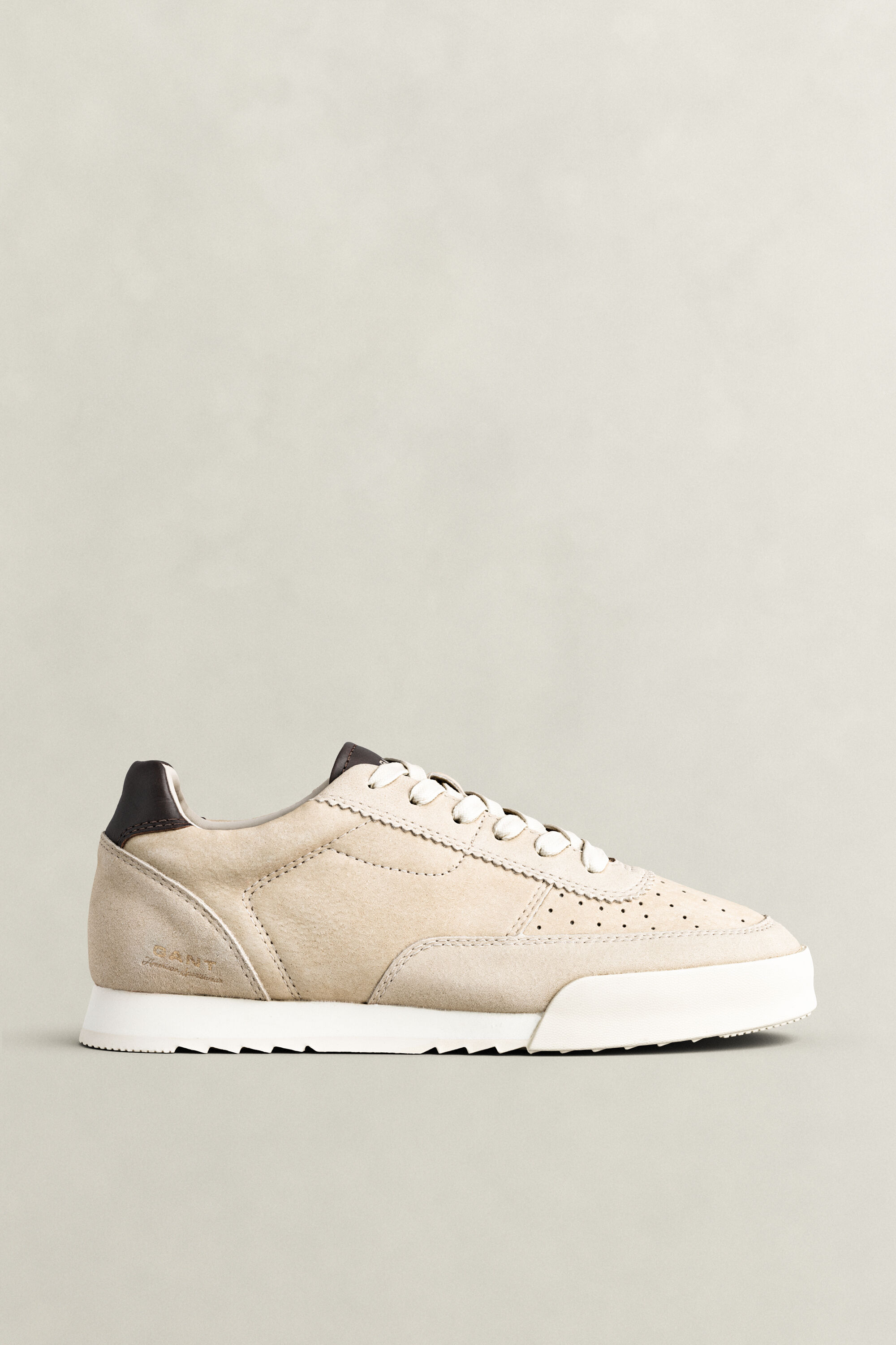 Baylle sneakers i ruskind