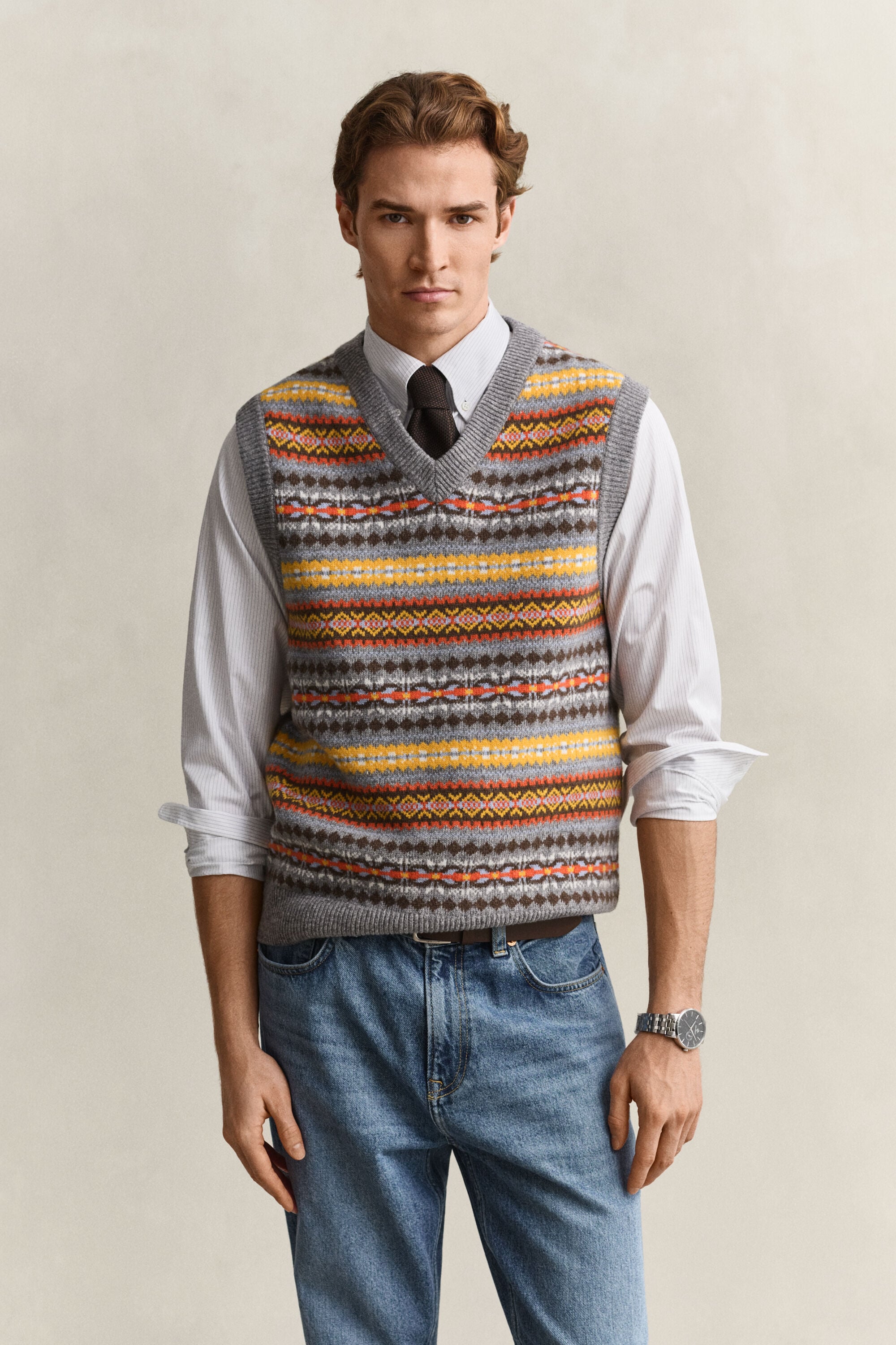 Fair Isle vest
