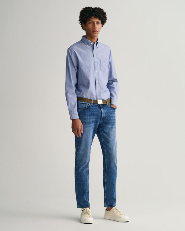 Regular fit Archive Oxford skjorte