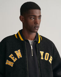 Fleece GANT Varsity Jacket