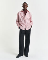 Let top i bomuld med rullekrave