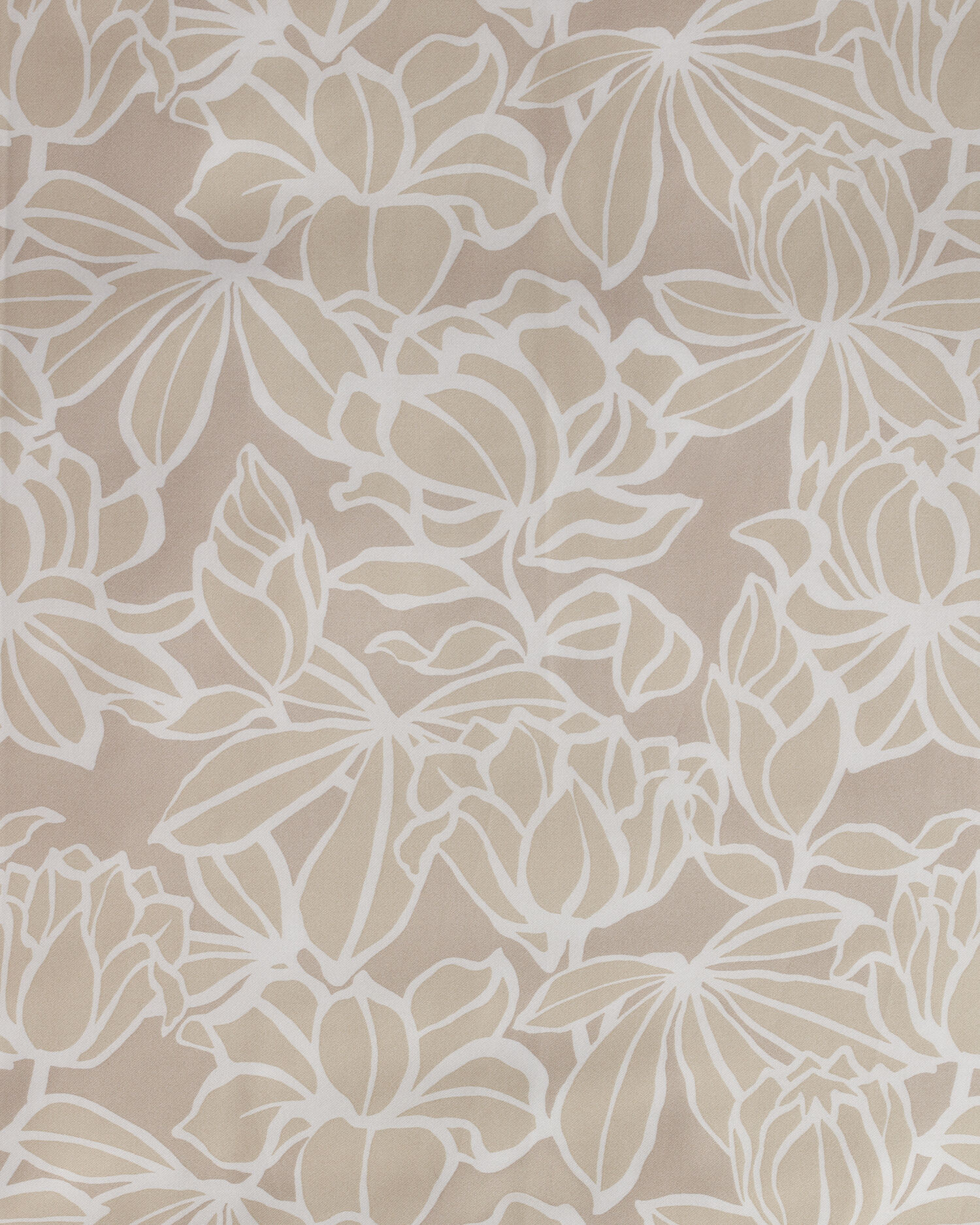 Enkelt sæt med blomstermønster