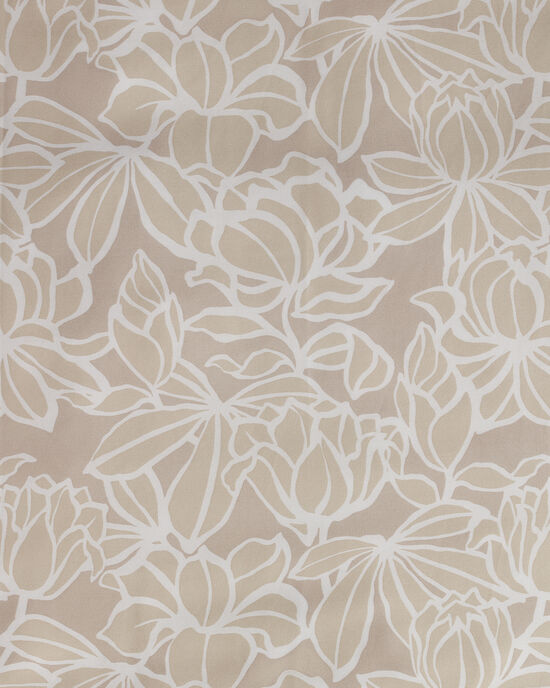 Enkelt sæt med blomstermønster