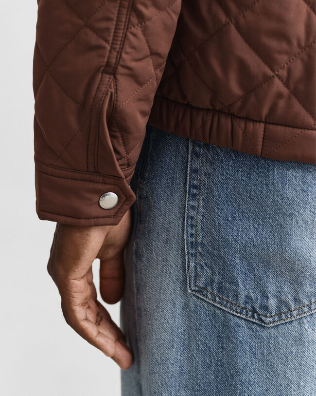 Quiltet Windcheater jakke