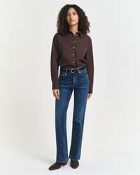 Relaxed Fit klassisk poplin-skjorte