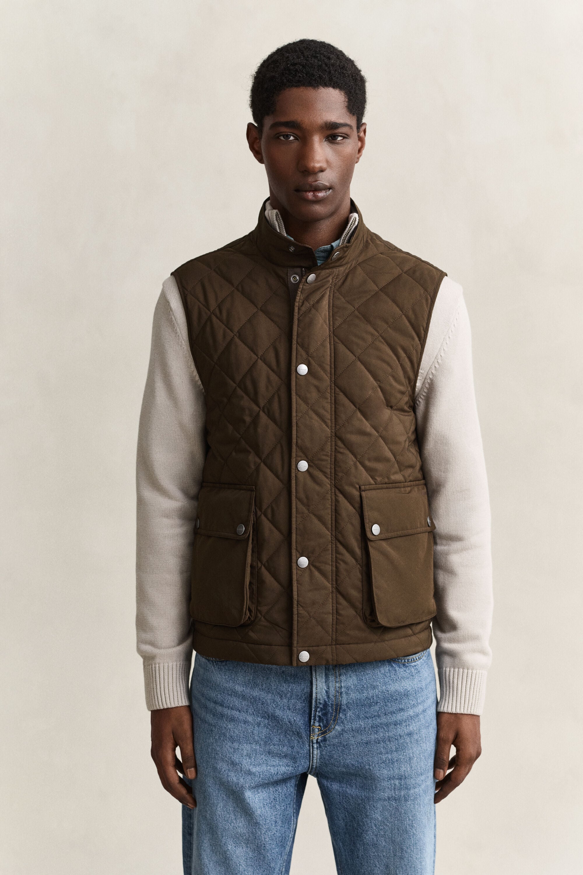 Quiltet vest