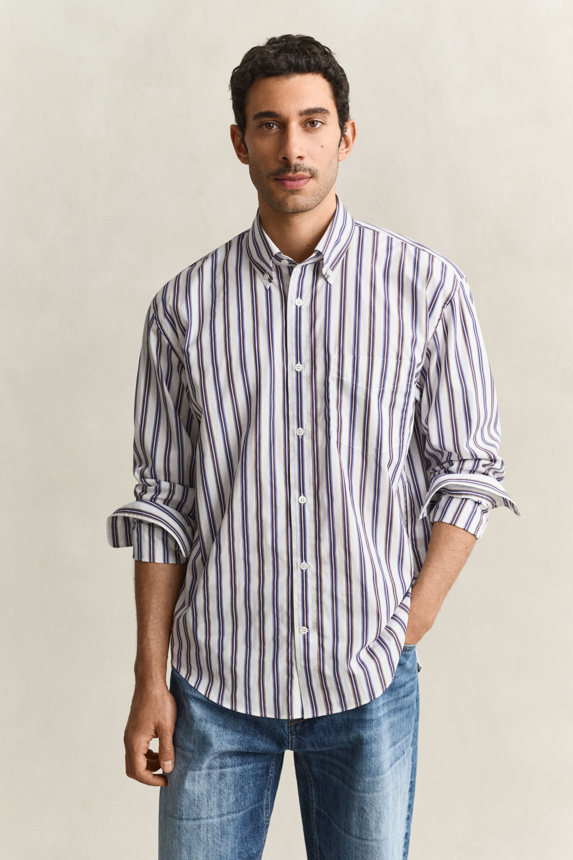 Pinnacle poplin skjorte
