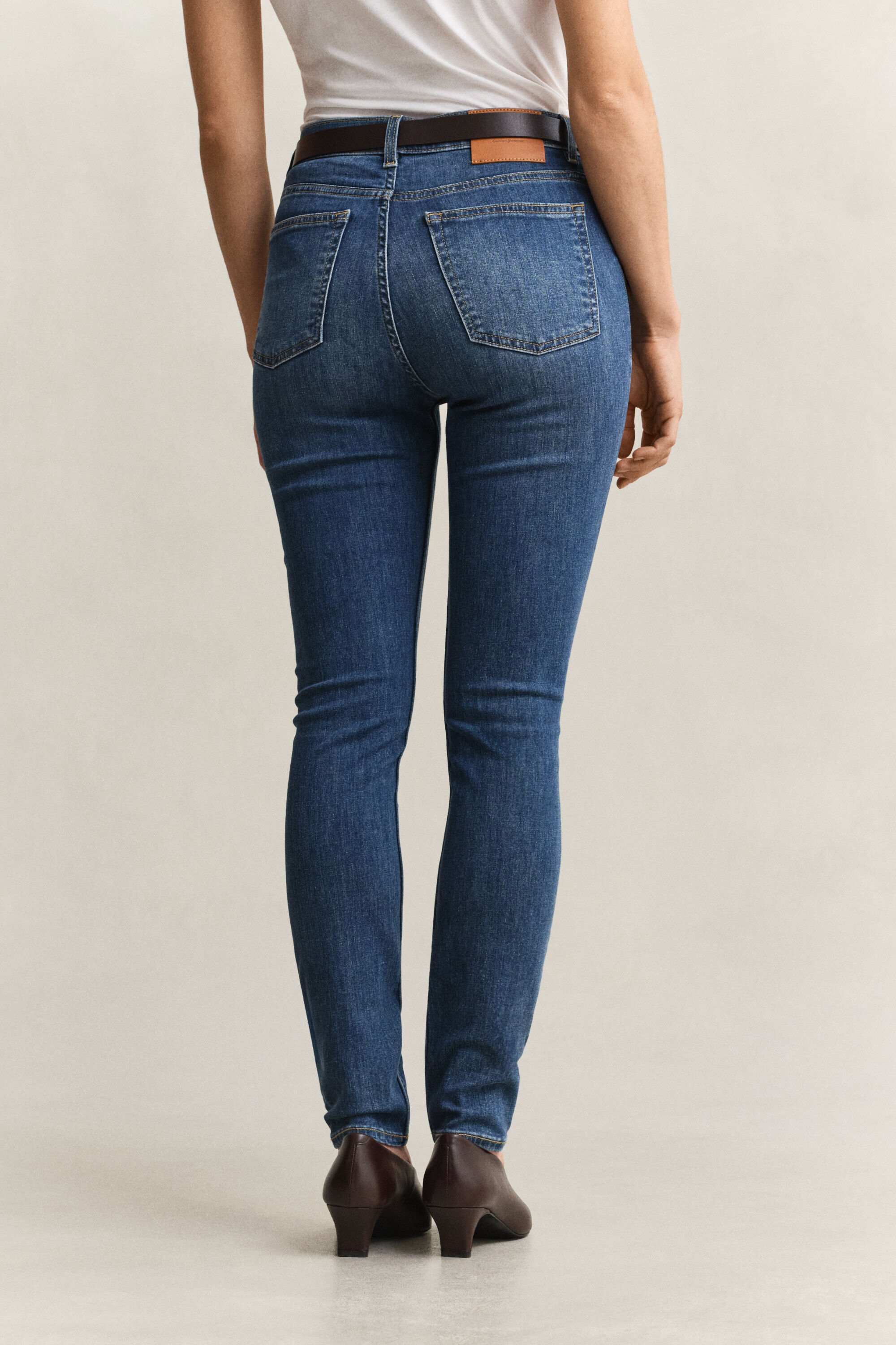 Skinny jeans med stræk