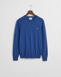Klassiske crewneck sweater i bomuld