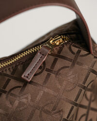 G Patterned stor skuldertaske