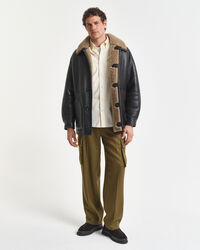 Regular fit twillskjorte