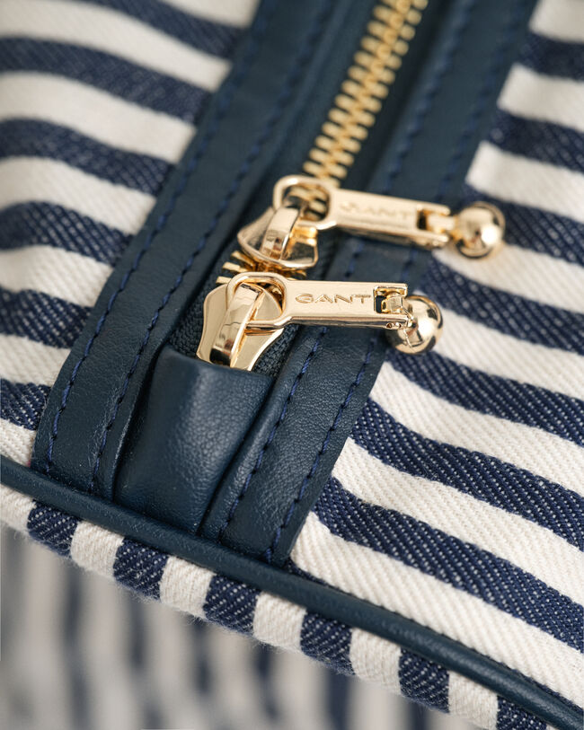 Hickory-stribet rejsetaske