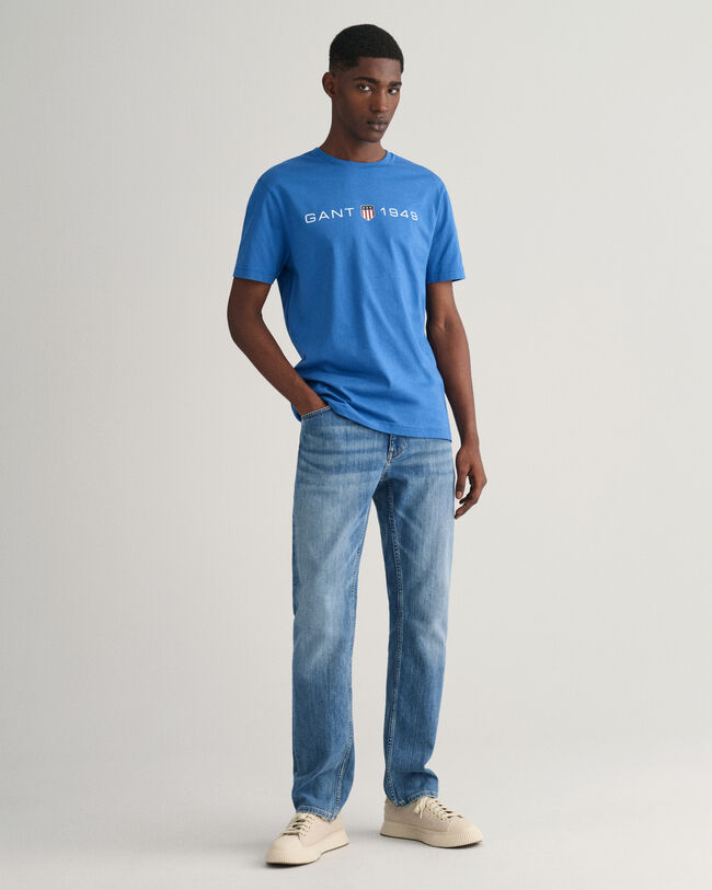 Graphic T-shirt med tryk