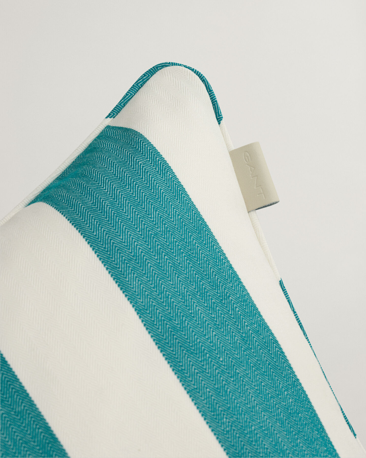 Striped Archive Shield Cushion