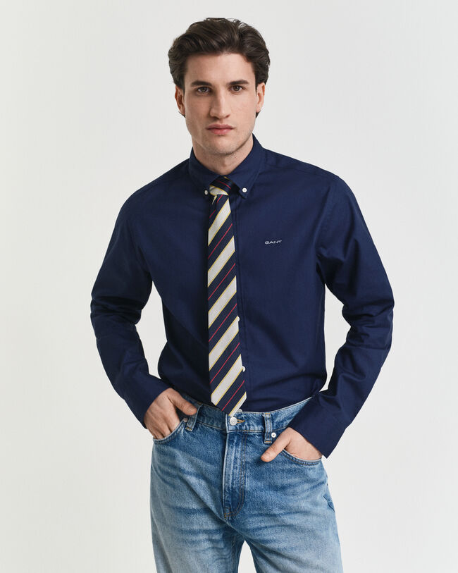 Regular fit pinpoint Oxford-skjorte