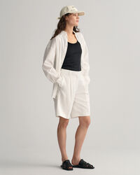 Relaxed fit shorts med læg