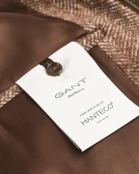 Harrington jakke af uld