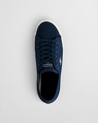 Pillox plimsolls i bomuldstwill