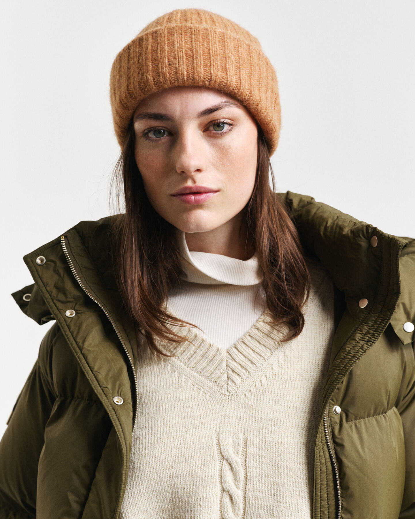 Beanie i alpakauldblanding