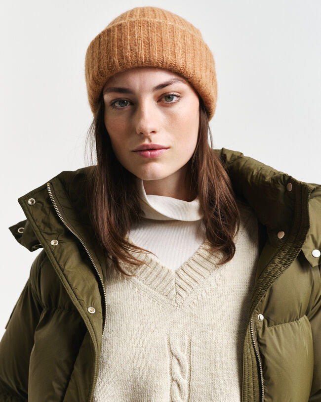 Beanie i alpakauldblanding