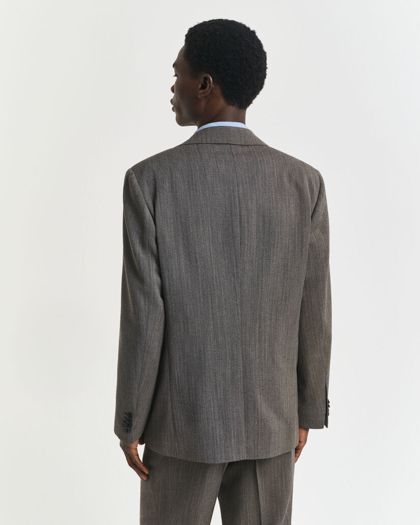 Sildebensmønstret jakkesæt-jakke