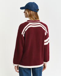 GANT Varsity cardigan med V-hals
