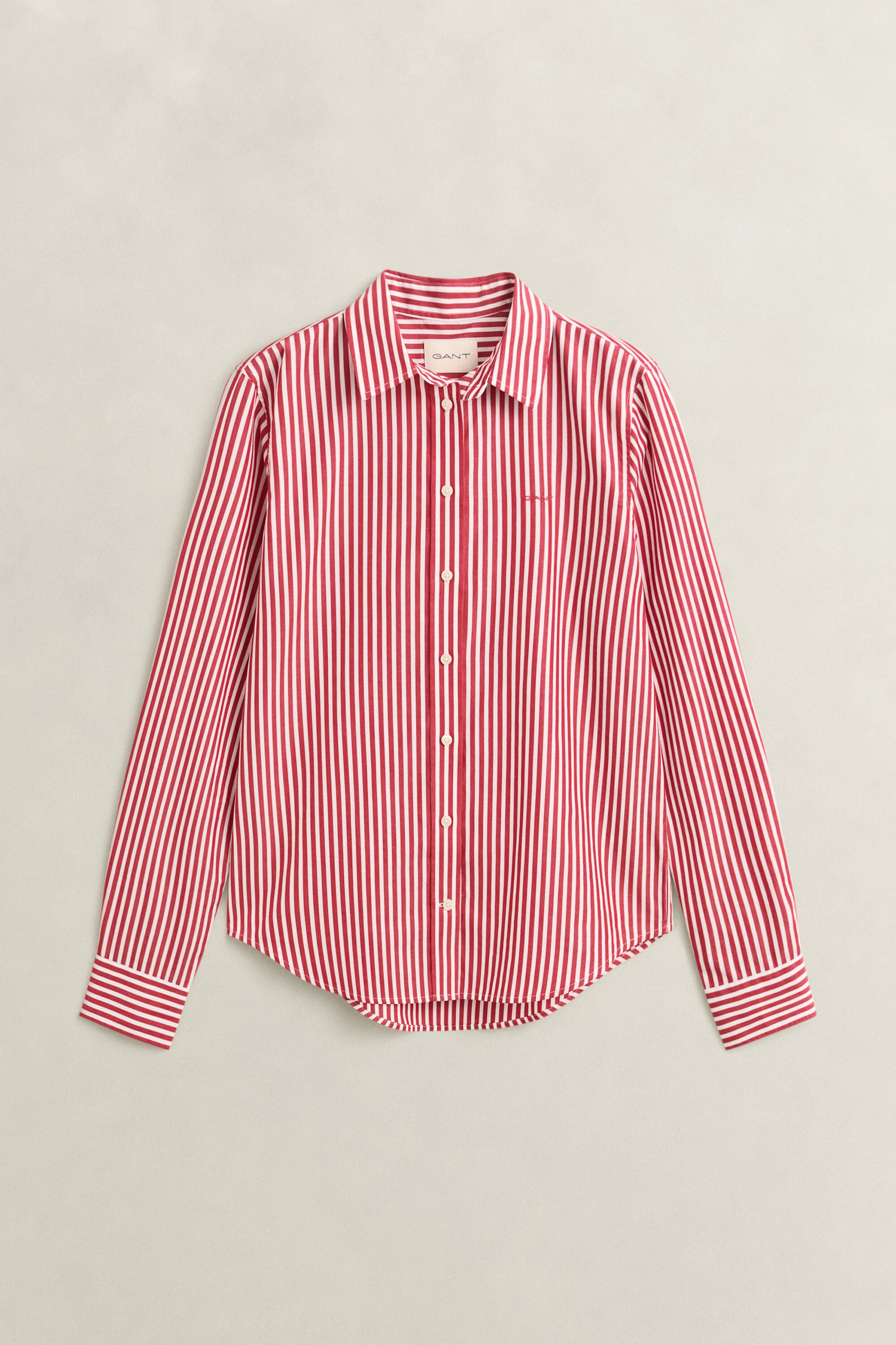 Classic Regular poplin skjorte med striber